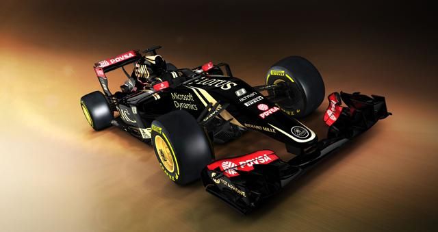 Eddig tán ez a legszebb gép a 2015-ösök közül (Fotó: Lotus F1 Team)