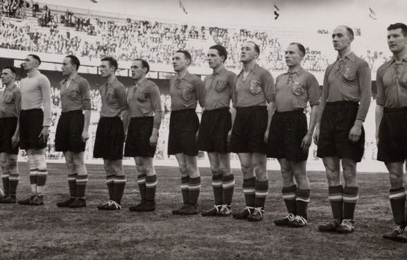 Ez a holland válogatott győzött az 1939-es mérkőzésen. (Ringier/archív)