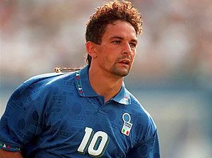 Az egyik 10-es, Roberto Baggio...