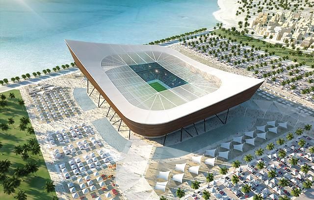 Katari stadionterv (Fotó: szervezőbizottság)