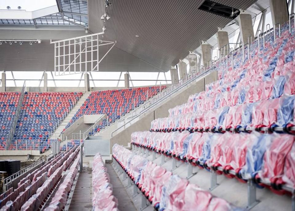 Így áll a Sóstói Stadion építése (Fotó: Facebook/VideotonFC)
