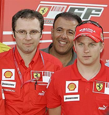 Domenicali és Räikkönen jól megértette egymást 2007 és 2009 között
