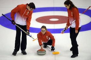 Curlingeseink egyre jobban belejönnek a versenyzésbe Forrás: MOB/Szalmás Péter