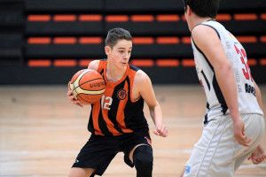 A 15 éves Kazy Balázs nemcsak a pécsiek kadétcsapatának, hanem korosztályának is az egyik legtehetségesebb kosárlabdázója Forrás: Rátgéber Akadémia