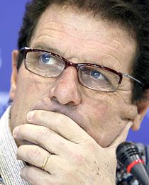 Fabio Capello tartja magát a mondáshoz: ?Ne szólj szám, nem fáj fejem?