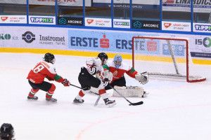 Nem sikerült a rajt, az osztrákok 3–1-re győztek az első fordulóban Forrás: IIHF