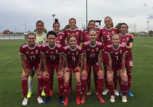 Az U19-es leányválogatottnak sem okozott akadályt az elitkörbe jutás Forrás: MLSZ