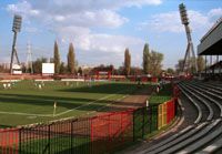 A Bp. Honvéd nyáron alighanem visszatérhet az élvonalba, a Bozsik-stadion azonban jelenleg nem felel meg a licencelôírásoknak (Fotó: Meggyesi Bálint)