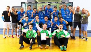 A Veszprémi KKFT csapata nyerte a serdülők négyes döntőjét Forrás: Éles Kézisuli