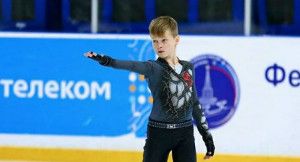 Makszim Beljavszkij még csak 12 éves, de már ötfordulatos ugrásra képes Forrás: sputnik.md