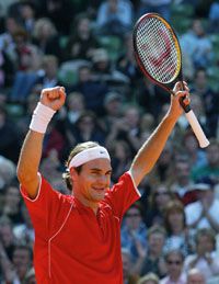 Federer megszakította Coria veretlenségi sorozatát