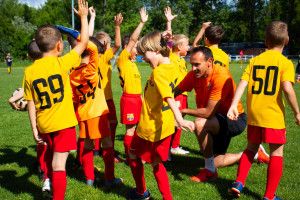 Remek hangulatban telt az első kupa Forrás: Barca Academy Hungary