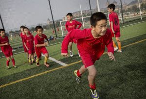 A kínai Kantonban működtetik a világ legnagyobb futballakadémiáját Forrás: Getty Images