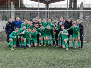 A győriek U19-es csapata kitűnő őszi idényt zárt Fotó: eto.hu