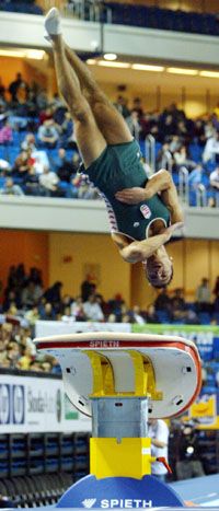 Gál Róbertnek ezúttal nem nagyon ment, két ugrását is elrontotta a Vk zárónapján