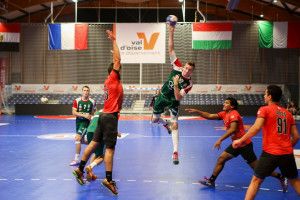 Bálint Bence fontos gólokat szerzett az olaszok ellen is Forrás: Tiby Handball