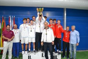 Az U16-os fiúcsapat veretlenül lett csoportelső a selejtezőkben Forrás: tenniseurope.org