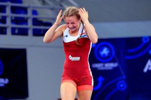 Szél Anna tavaly bronzérmet szerzett az athéni kadét-világbajnokságon Forrás: UWW