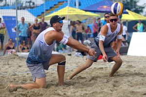 A higgadt és laza játékban hisz a Hajós, Stréli páros Forrás: Hajós-Stréli Beach Volleyball Team