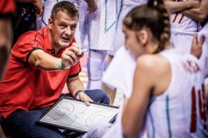 Völgyi Péter a 2018-as U18-as Európa-bajnokságon Fotó: FIBA