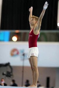 Molnár Botond a mersini ifjúsági Eb-n Fotó: Thomas Schreyer/European Gymnastics