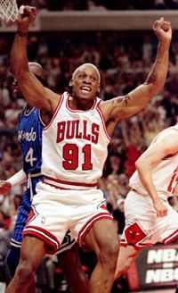 Most már nálunk is jöhetnek a hasonlóan nagy számok, mint például a mindig különc Dennis Rodman 91-ese