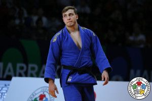 Gőz Roland a marokkói junior-világbajnokság döntőjében Forrás: IJF