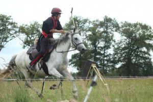 Benyó Krisztiánt egyből magával ragadta a lovasíjászat világa Forrás: Némethy Lovasíjász Akadémia