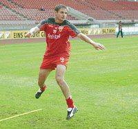 Szabics Imre a Sturm után a VfB Stuttgarttal is belekóstolhat a BL-be (fotó: Czagány Balázs)