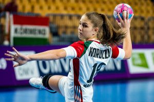 Koronczai Petra szerint hihetetlen akaraterő volt az együttesben Forrás: EHF