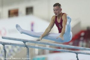 Balázs Krisztián egyéni összetettben és négy szeren is döntős Forrás: European Gymnastics