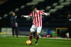 Szerető Krisztofer már bemutatkozhatott a Stoke City U23-as együttesében is Forrás: goal.com