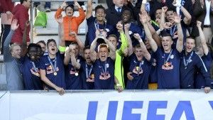 Ugyan Ausztriában kiváló képzés folyik, a Red Bull Salzburg idei sikere komoly meglepetésnek számított Fotó: uefa.com