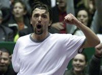 Ivanisevic (képünkön) és társa, Ljubicic megôrizte veretlenségét a Davis-kupában