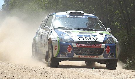 Benik Balázs 2003-ban bajnoki címet szerzett, az idén a korábbinál újabb fejlesztés? Ford Focus WRC-vel készü arra, hogy visszaüljön a hazai rali trónjára