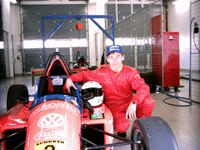 Madár Róbert a Tiger Racing versenyzője