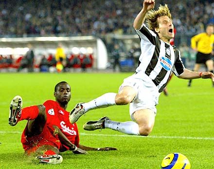 A Liverpool okkal örülhetett, miközben Pavel Nedved és a Juventus elszállt a negyeddöntôben