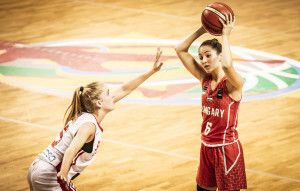 Angyal Barbara az Európa-bajnokságon Forrás: FIBA