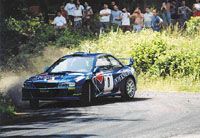 A Subaru Impreza WRC-t (képünkön) átmenetileg egy N-csoportos Mitsubishire cseréli a Tagai testvérpár