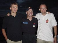 Ferenci Kornél (balról), Kropkó Péter és Horváth György vesz részt a legendás viadalon Ferenci Kornél (balról), Kropkó Péter és Horváth György vesz részt a legendás viadalon