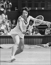 A legendás Billie Jean King