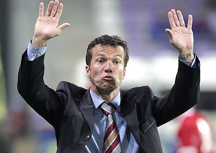 Lothar Matthäusnak ezt az újabb, váratlan csatát az elnökség tagjaival kell megvívnia (Fotó: Németh Ferenc)