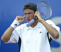 Fonó László (képünkön) és Kiss Sebô számára véget ért a Fujitsu Siemens Open (Fotó: Meggyesi Bálint)