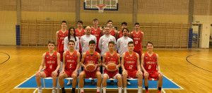 A Bayern Münchent legyőző U16-os válogatott Fotó: hunbasket.hu