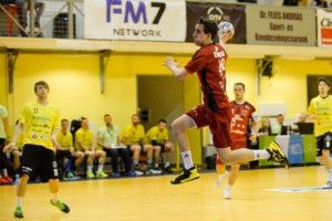 Ubornyák Dávid 55 gólt szerzett eddig az NB I/B-ben Forrás: handballveszprem.hu