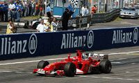 Michael Schumacher megmutatta