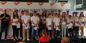 A MOL Új Európa Alapítványa a Tehetségtámogató Program Sport pályázatának keretében 13. éve támogatja a fiatal sportolókat. A Kopaszi-gáton megjelent díjazottak.