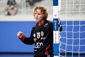 Győri Kristóf parádésan védett az Eb nyitónapján Forrás: EHF