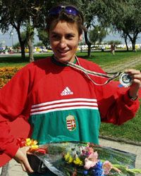 Csomor Erika, a sportág elsô magyar világbajnoka címvédésre készül Alpharettában