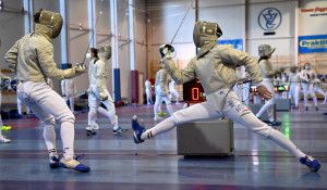 Nem lesz ott a magyar csapat, így a kardozó Vigh Benedek sem (jobbra) a kairói korosztályos vb-n Forrás: hunfencing.hu